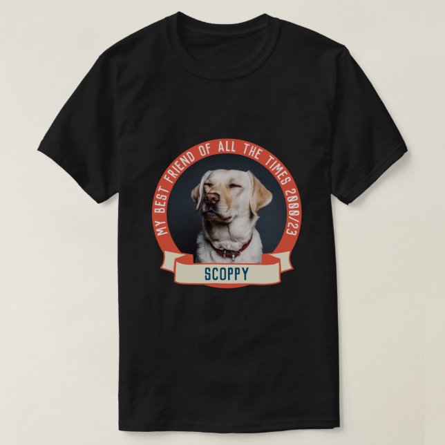 My dog photo T-Shirt (Design Front)