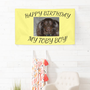 My Dog's Birthday Banner