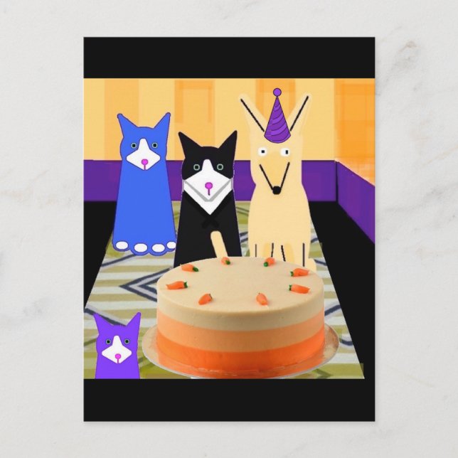 My Dogs Birthday, Postcard (Front)