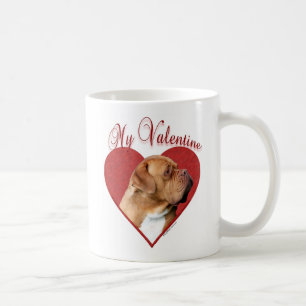 My Dogue de Bordeaux Valentine Coffee Mug