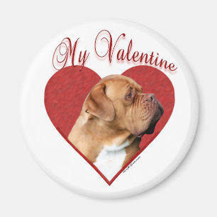 My Dogue de Bordeaux Valentine Magnet