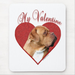 My Dogue de Bordeaux Valentine Mouse Mat
