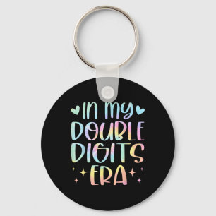 My Double Digits Era Birthday Era For Women Girls Key Ring