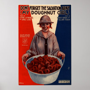 My Doughnut Girl Poster