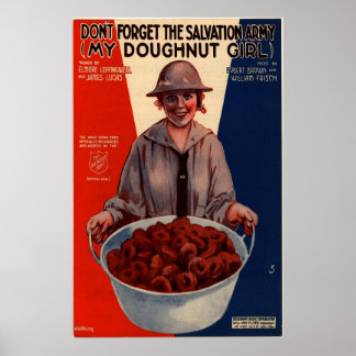 My Doughnut Girl Poster