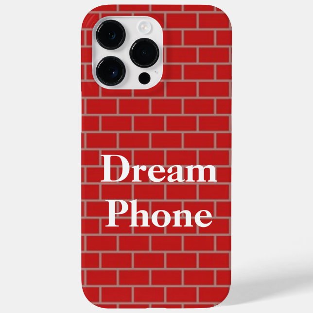My Dream phone iphone 14 pro max printed mate case (Back)