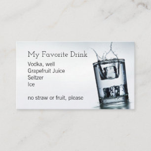 My Drink Card