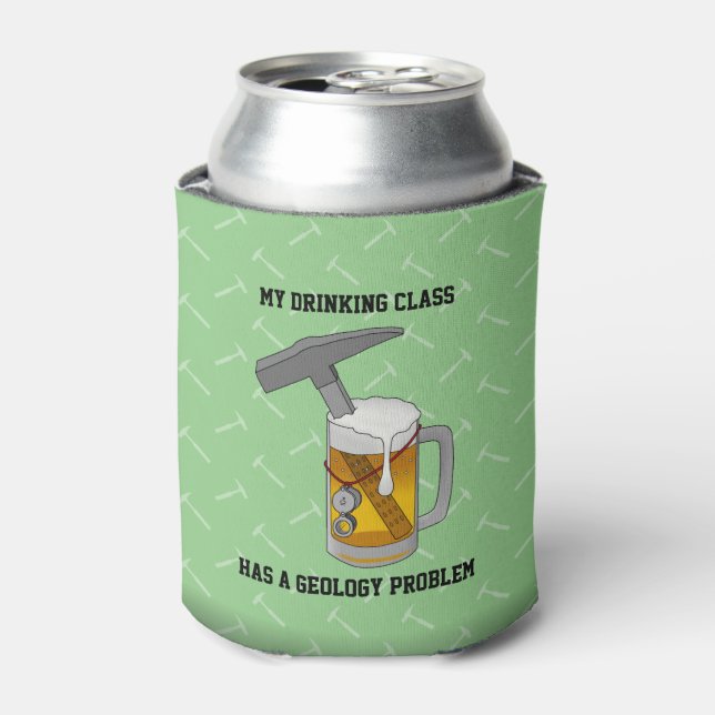 My Drinking Class Has a Geology Problem! Can Cooler (Can Front)