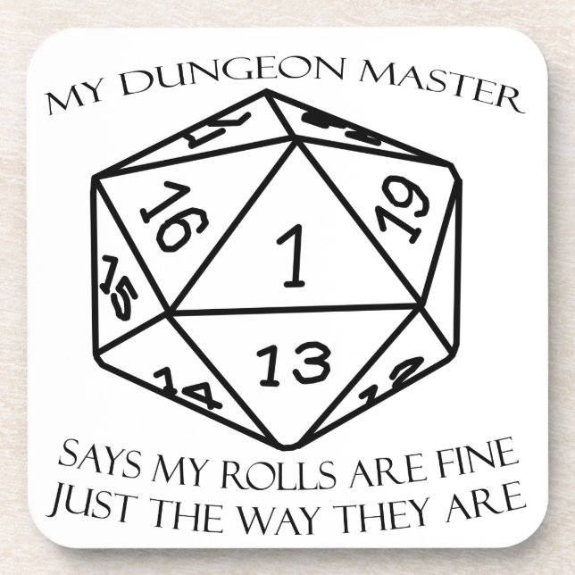 My Dungeon Master Coaster (Front)