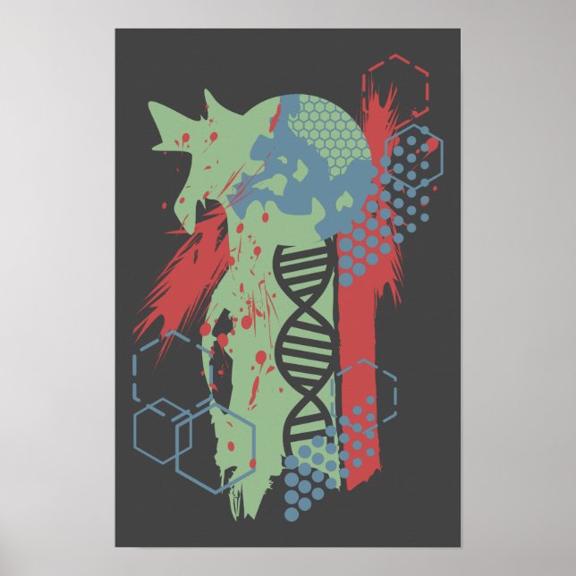 My Earth My DNA Poster (Front)