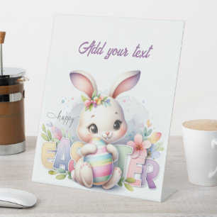 My Easter Egg Pedestal Sign