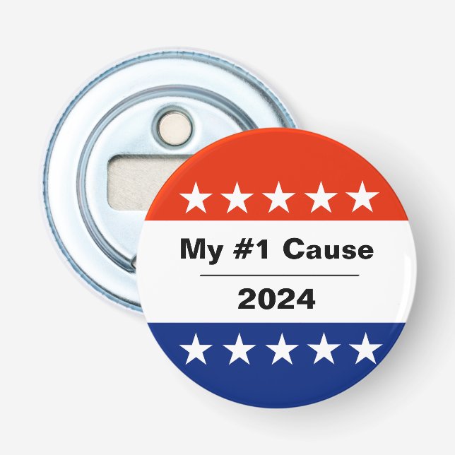 My Election Issue 2024 Bottle Opener (Front)