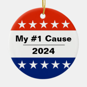 My Election Issue 2024 Ceramic Tree Decoration