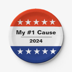 My Election Issue 2024 Paper Plate