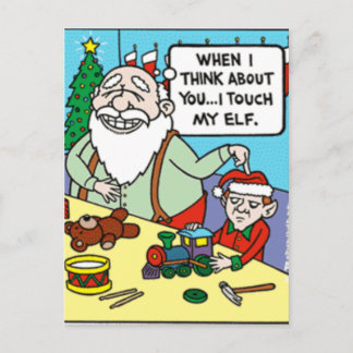 My Elf Touch Holiday Postcard