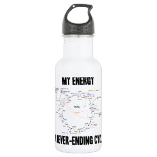 My Energy A Never-Ending Cycle (Krebs Cycle) 532 Ml Water Bottle