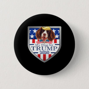 My English Springer Spaniel For Trump 6 Cm Round Badge