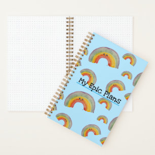 My Epic Plans, Kawaii Rainbow Notebook