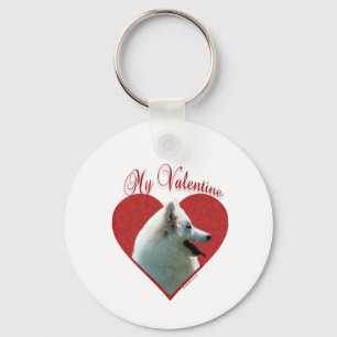 My Eskie Valentine Key Ring