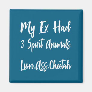 My ex 3 spirit animals ex wife husband divorce div magnet