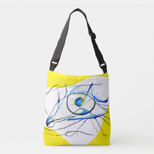 My eye, I'm getting fish... Crossbody Bag (Front)
