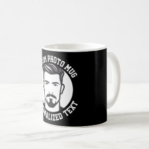 My Face on a Custom Mug BLACK