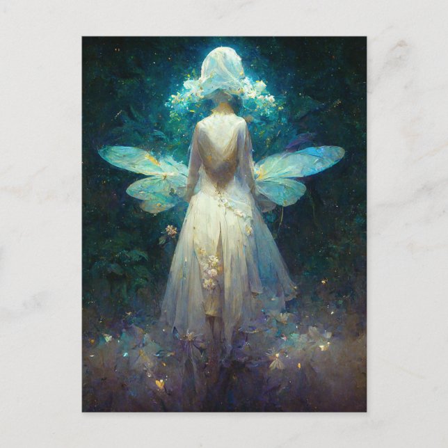 My Fairy Wings Fantasy Art Postcard (Front)