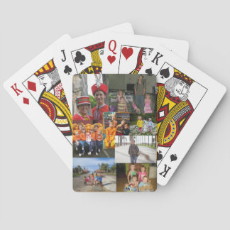 My fam playing cards