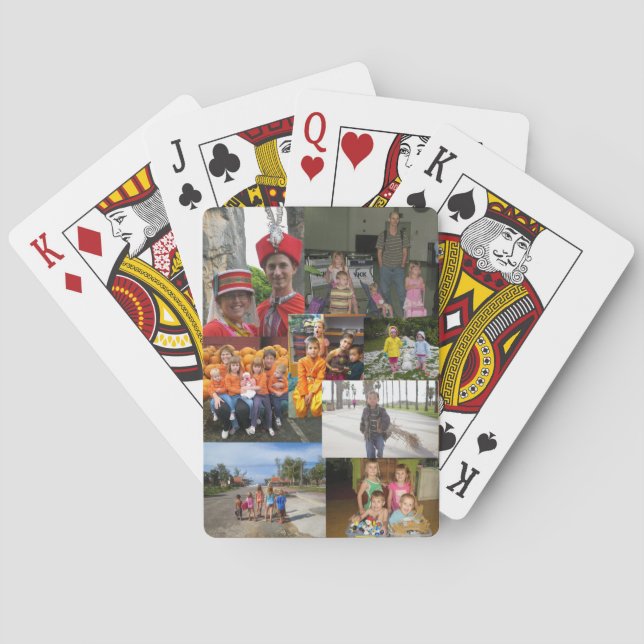 My fam playing cards (Back)