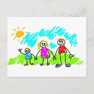 My Family Postcard