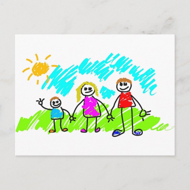 My Family Postcard (Front)