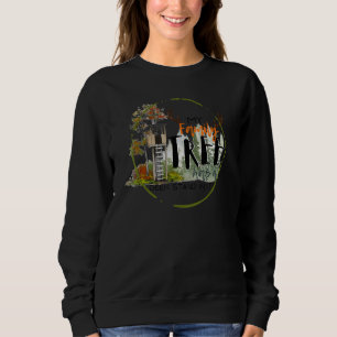 My Family Tree Has A Deer Stand In It Deer Hunting Sweatshirt