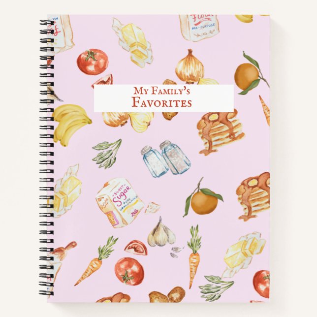 My Family's Favourites Recipe Book (Front)