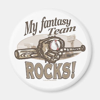 My Fantasy Team Rocks! Magnet