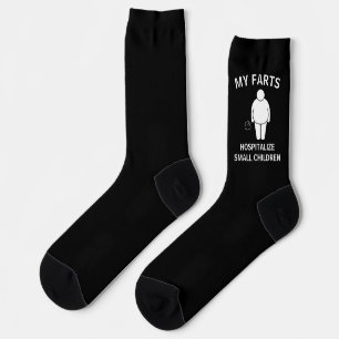 My Farts Hospitalize Small Children Socks