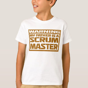 my father is a scrum master T-Shirt