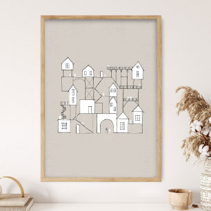 My Father's House, Many Rooms, Dwellings, Heaven, Poster