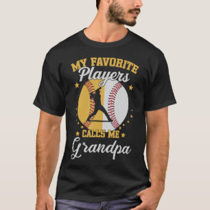 My Favorite Baseball Softball Players Calls Me Gra T-Shirt
