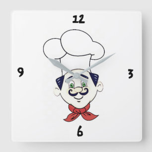 **MY FAVORITE CHEF** CLOCK