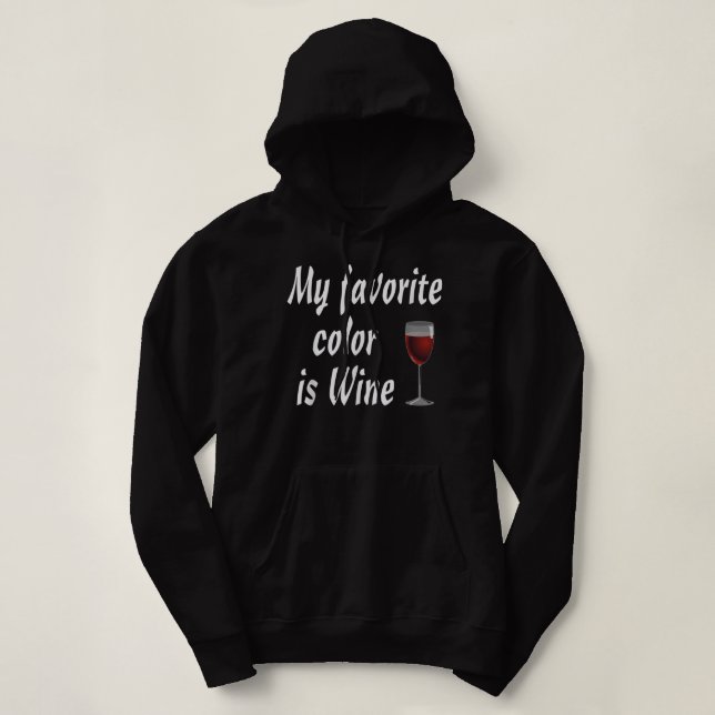 My favorite Color is Wine Tshirt (Design Front)
