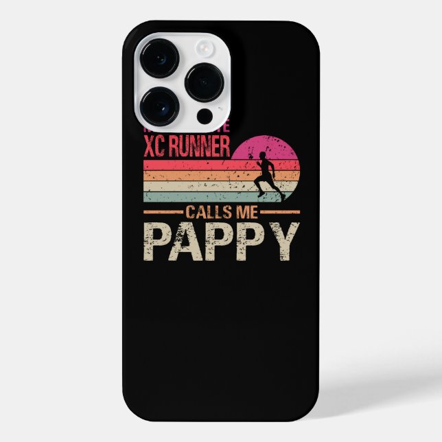 My Favorite Cross Country Runner Calls Me Pappy -  iPhone Case (Back)