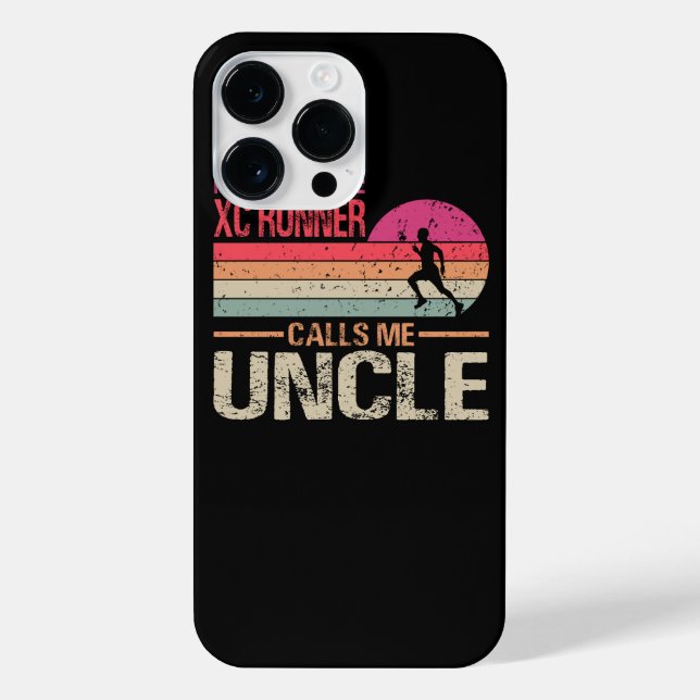 My Favorite Cross Country Runner Calls Me Uncle -  iPhone Case (Back)