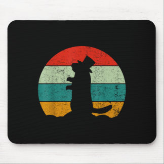 My Favorite Holiday Retro Groundhog Day Funny Wood Mouse Mat