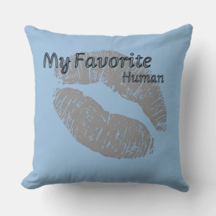 🔥 My Favorite Human Pillow – Romantic Lips Print 