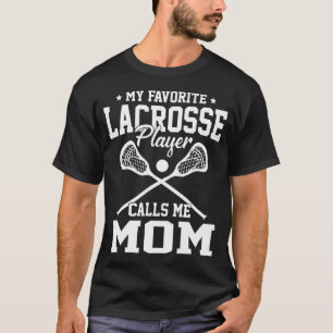 My Favorite Lacrosse Player Calls Me Mom Vintage T-Shirt