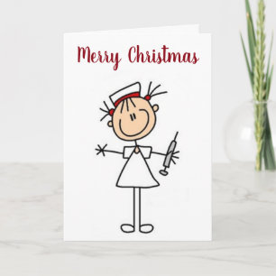 ***MY FAVORITE NURSE** AT CHRISTMAS HOLIDAY CARD