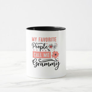 My Favorite People Call Me Grammy Mug