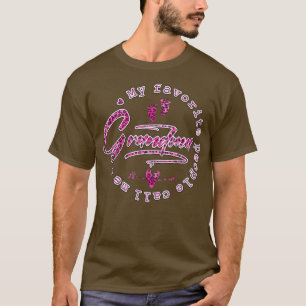 My Favorite People Call Me Grandma Women Flower Gr T-Shirt