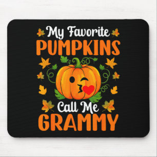 My Favorite Pumpkins Call Me Grammy Shirt Funny Ha Mouse Mat
