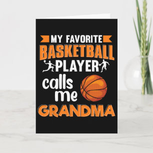 My Favorite Sketll Player Calls Me Grandma Sketll Card